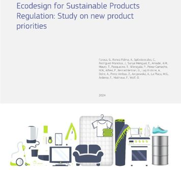 Környezettudatos terméktervezés – A JRC javaslatai az első körben szabályozandó termékkategóriákra és a kritériumokra