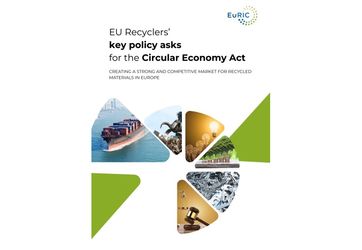 A hulladékhasznosító ipar javaslatai a körforgásos gazdaságra vonatkozó, új európai jogszabályhoz
