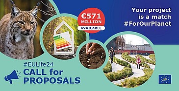 Megjelentek a 2024-es LIFE pályázatok